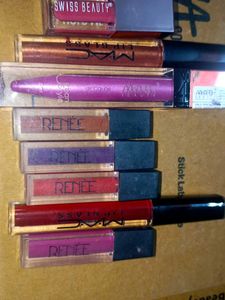 Lipstick Bundle: Swiss Beauty, MAC, Renee &amp; More