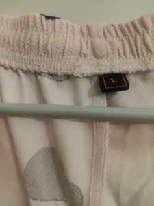 Cute Heart Pink Lounge Shorts Night Suit