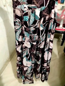 Leaf Print Dress