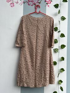 Knee Length Lace Dress