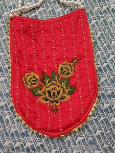 Red Potli Bag For Women
