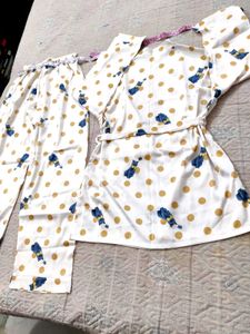 Cute 3-Piece Gown Pajama Set✨🆕