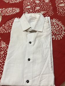 Tailor Made Cotton Linen Formal Shirt