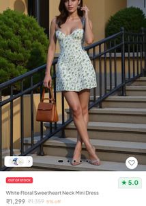 Newme Floral Mini Dress