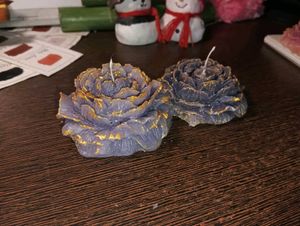 Flower Candel Pack Of 2