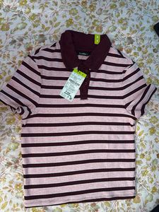 Striped Studiofit Polo T-Shirt