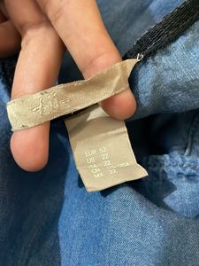 H&amp;M Denim Shirt Tunic Top