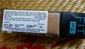 Maybelline Fit Me Foundation - 125 Nude Shade