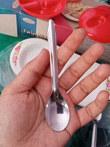 Vintage Bowl Steal Spoon Dinner Surviving