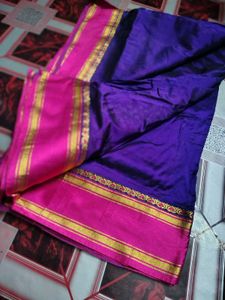 Elegant Purple Saree