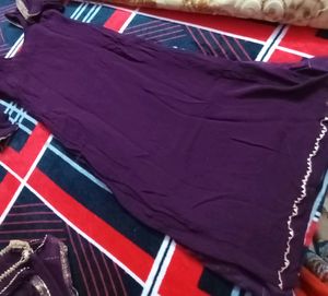 HeavyInner Suit Skirt Plazzo With Laces Dupatta