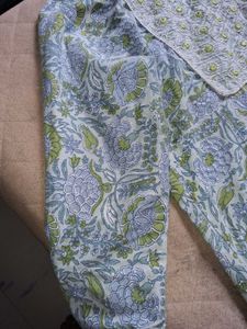Floral Print Kurta