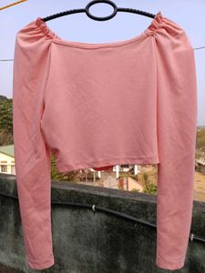 Ruched Puff Sleeve Top