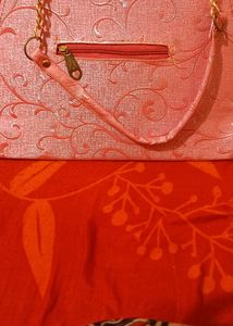2 Bags 👜🎒pink And Tan Colour