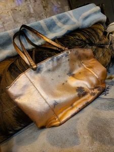 Metallic Tote Bag