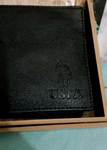 USPA Black Wallet