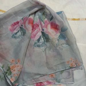 💗 Multicolour Flower Dupatta 💗