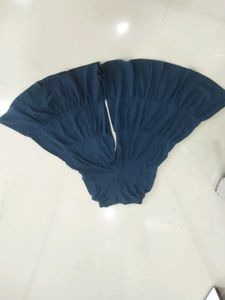 Blue Palazzos top set