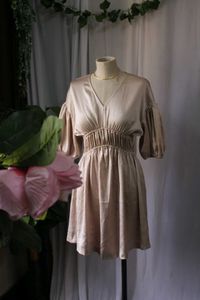 H&amp;M Elegant Champagne Dress