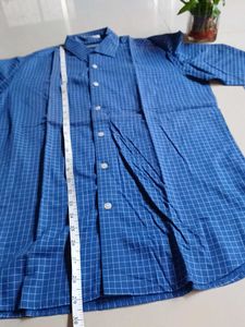 Blue Checkered Shirt