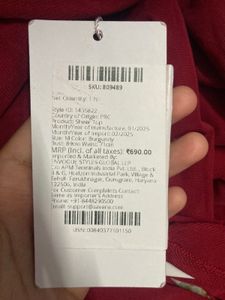 Savana Sheer Top