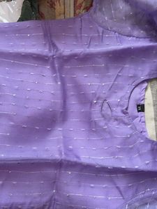 XS Lilac Sparkle Top
