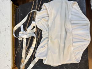 🤍 Urbanic White Lace Halterneck Corset Top🤍