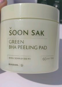 Beaudiani Soon Sak Green BHA Peeling Pad