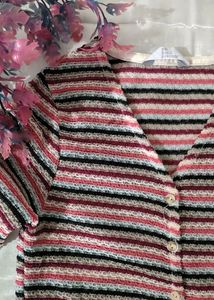 WOMEN&#39;S MULTI COLOUR CARDIGAN
