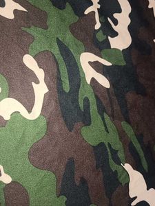 Camo Cold Shoulder Top