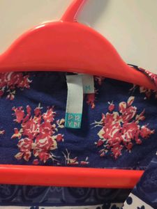 Floral &amp; Geometric Print Blouse