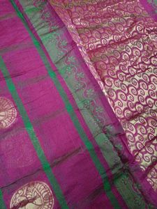 Rose Cotton Silk Sare