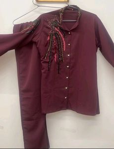 Embellished co-ord set