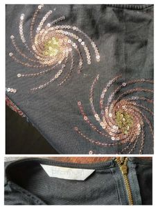 galaxy print dress