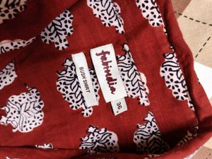 Fabindia Men Cotton Printed Shirt