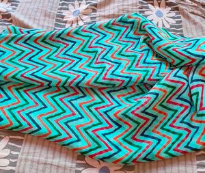 Elegant printed Georgette Saree