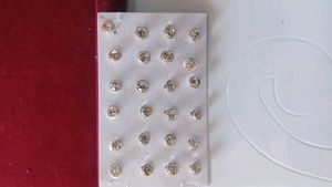 silver Earrings(1jodi)