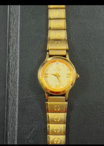 Maxima Gold Watch Women
