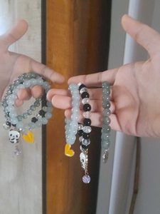 3 Different Bracelets, Good Quality, Not used