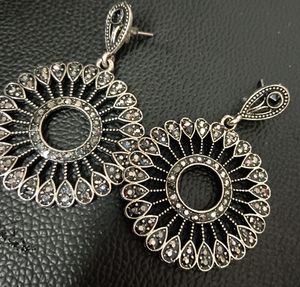 Beautiful Silver Combo Earrings Of 3 Pcs Set