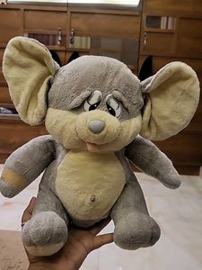 Vintage Plush Mouse Toy
