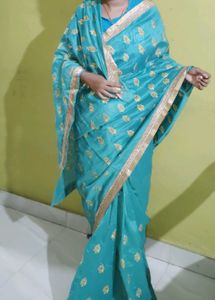 Elegant Blue New Saree