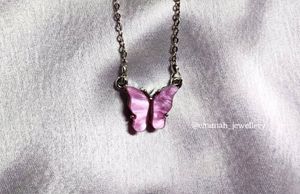 Butterfly Pendant Necklace