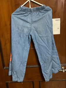 Crop Top And High Pant Set For Girl