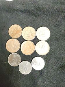 50paise Coins