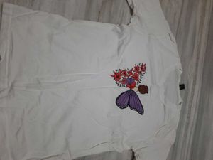 White Graphic Tee