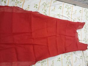 Gota Patti Kurti With Inner &amp; Dupatta