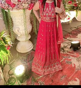 Imported Crush Fabric Lehenga Choli In XL Size