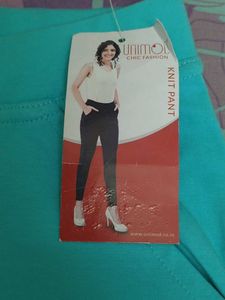Blue Knit Pants Or Lounge new  With Tag