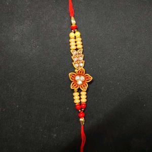 😊Floral Rakhi Bracelet (Set Of 2)🙂